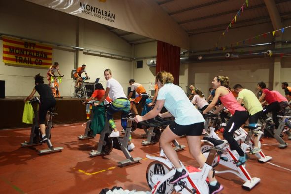 El club BTT Montalbán cierra el año con una actividad de deporte solidario