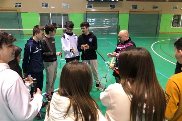 Los alumnos de  Las Viñas aprenden junto a Javier Marta