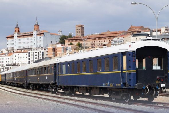 El Tren Azul volverá a circular entre Casetas y Teruel el 18 de febrero