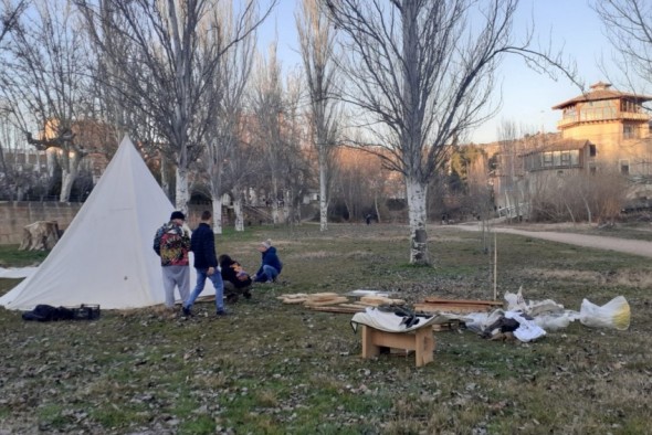 La Concordia  de Alcañiz vuelve  a tomar la calle después de dos años