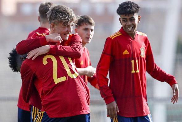 La perla turolense Juan Hernández  se consolida con la selección sub-16