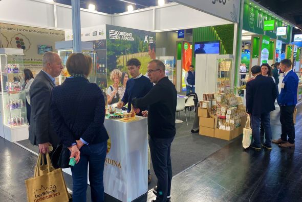 Empresas de Calanda están presentes en la feria de alimentos ecológicos Biofach, en Alemania