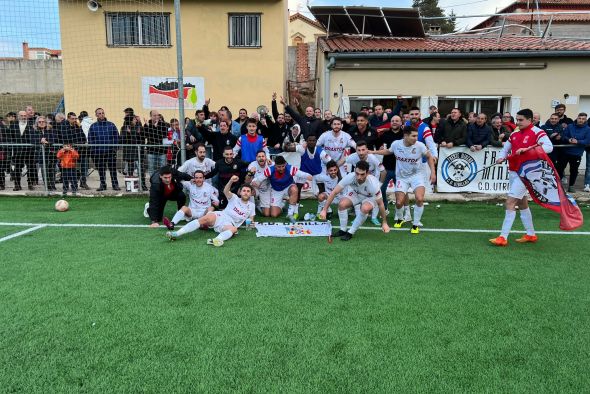 El Utrillas se lleva mucho más que un derbi frente al Calamocha (0-1)