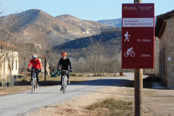 La nueva vida para el trazado férreo de Sierra Menera medio siglo después de su cierre