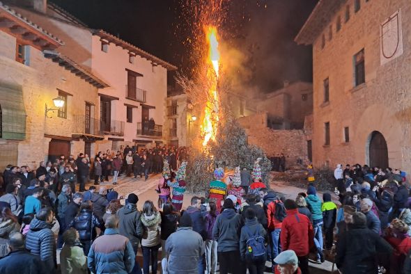 San Antonio sufre las tentaciones en el desierto de Mirambel después de ocho años