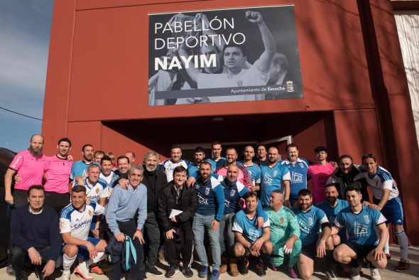 El genio ceutí de la Recopa de Europa da nombre al pabellón de Escucha