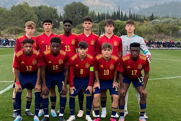 Juan Hernández sigue sumando con España sub-16