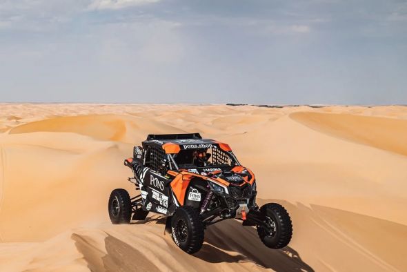 Mónica Plaza mantiene la regularidad en el cuarto día del Abu Dhabi Desert Challenge