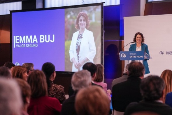 Emma Buj: “Ofrezco dejarme la piel en cada uno de los proyectos, mi capacidad de trabajo, mi experiencia, mi ilusión y mi pasión por Teruel