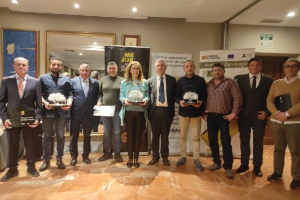 Almazara Artal, de Albalate del Arzobispo, obtiene el Premio al Mejor Aceite del Bajo Aragón 2023