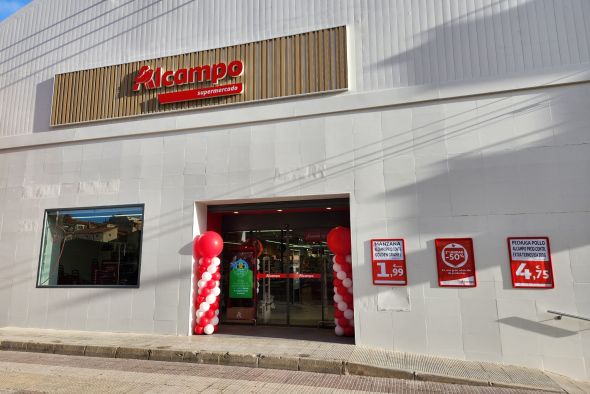 Alcampo comienza  la transformación  de las tiendas Dia con Calamocha y Teruel