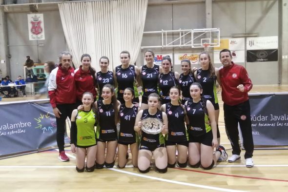 Las chicas del CV Zaragoza se coronan como campeonas de Aragón