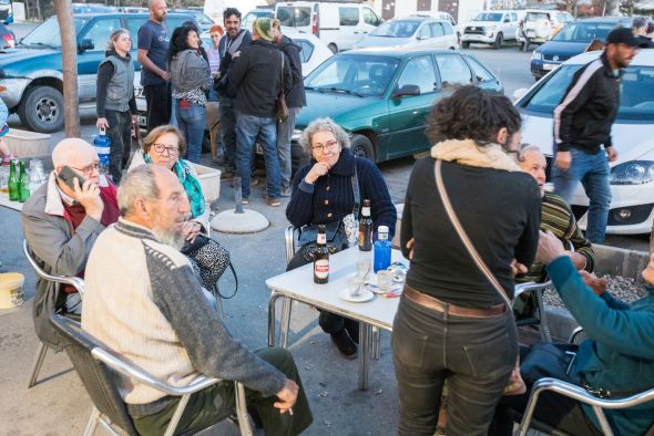 Los vecinos de Olba dejaron sus hogares con  preocupación por sus animales domésticos