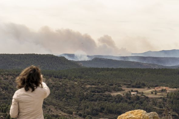 La Aemet alerta del riesgo de incendios muy alto y extremo en zonas de Gúdar-Javalambre, Maestrazgo y Bajo Aragón