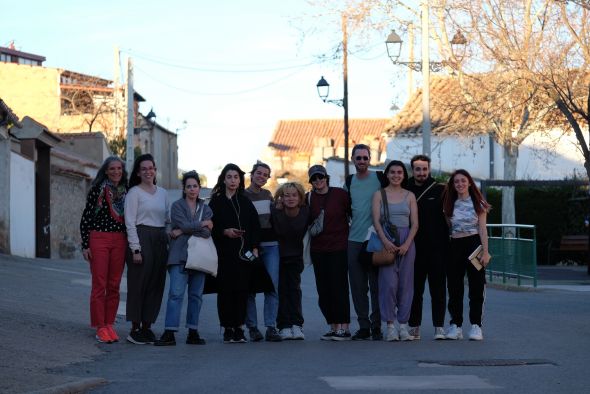 Villalba Baja acogió la primera sesión de  la tercera edición del ciclo Geografía Poética