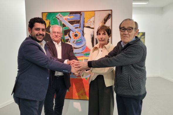 La Fundación Germán López y Marián Sanz donará a la  DPT su colección de arte español contemporáneo y su sede