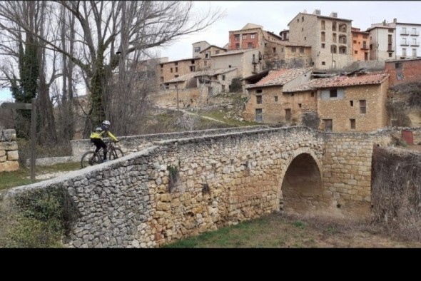 Torre de Arcas se prepara para la Copa de Aragón de XCO