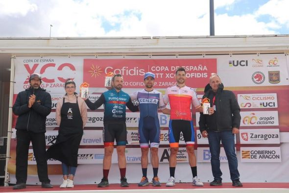 Iván Romero gana en la penúltima prueba de la Copa de España XCO en Zaragoza