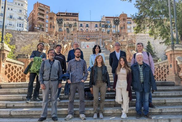 Zésar Corella, candidato de CHA y EMT a la alcaldía de Teruel con Marisa Romero, Paco Martín o Gonzalo Ruiz en la lista