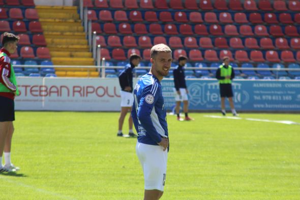 El CD Teruel prepara el duelo ante  el Valencia con la duda de Emaná