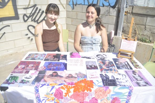 Los estudiantes de Bellas Artes de Teruel reivindican su espacio en el I BRRUM Fest