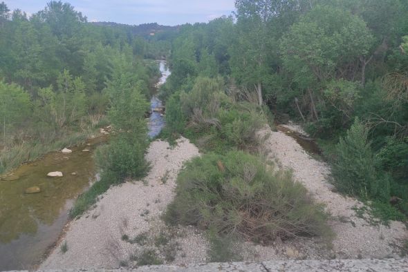 La cuenca del Matarraña adelanta el primer turno de riego de esta campaña por la extrema sequía