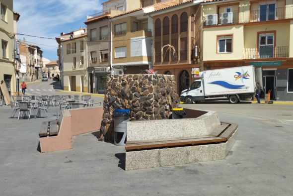 Retiran el Monumento al Minero y al Labrador en Andorra para su restauración