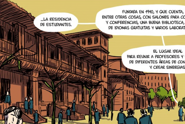 El tándem Morote-Ágreda devuelve a la vida a Ramón y Cajal a través del cómic