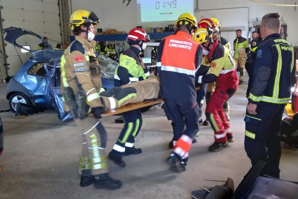 El SPEIS de la Diputación de Teruel participa en las XXII Jornadas Internacionales de Bomberos de Béjar