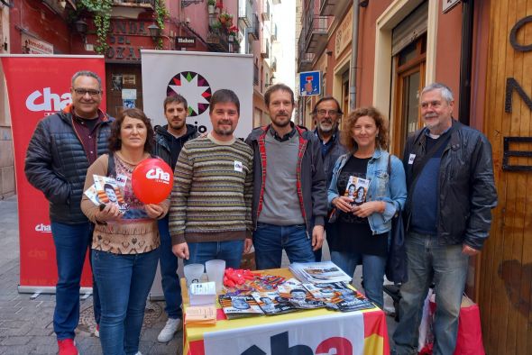 Corella: “CHA-EMT es la única papeleta que garantiza políticas transformadoras para Teruel”