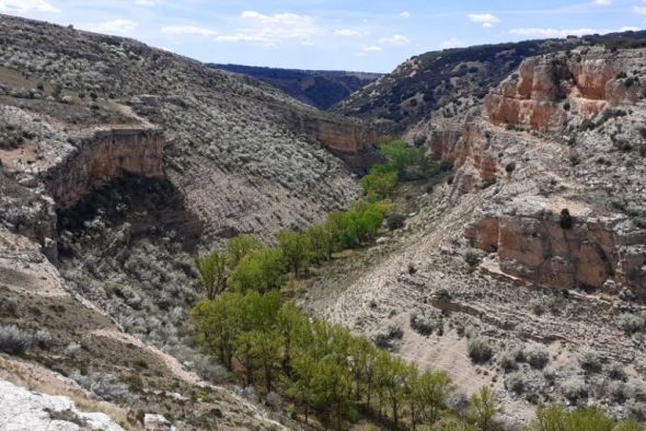 El Parque Cultural del Chopo Cabecero estrena un sendero a la Muela del Galve