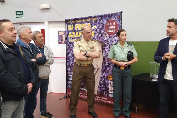 La III edición de la Feria del Azafrán echa a andar en Monreal del Campo