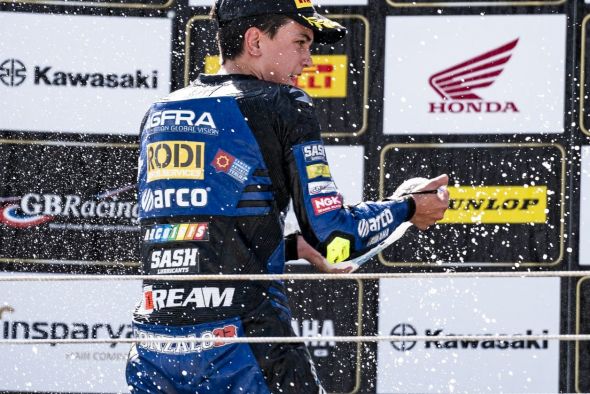 Gonzalo Sánchez se marcha de Estoril todavía más líder del Campeonato de España de Superbikes