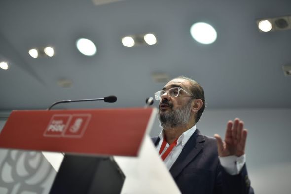 Lambán (PSOE) ofrece a Teruel Existe presidir la DPT y pregunta a Guitarte y al PAR si son comparsas del PP