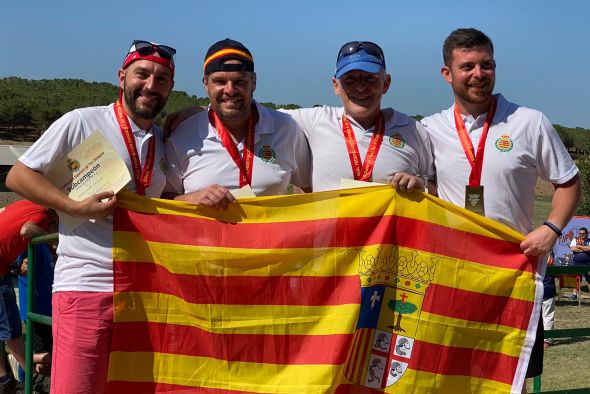 Los tiradores turolenses alzan a Aragón al primer puesto de la Copa de España de tiro al plato