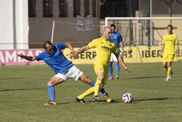 Los veteranos del CD Teruel se enfrentan al Villarreal en el memorial Santiago Rueda