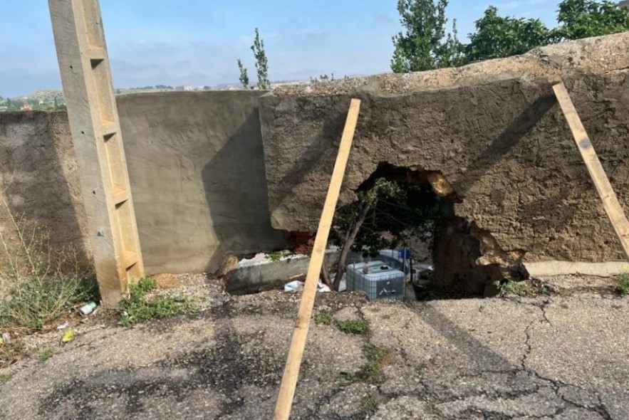 El Bajo Aragón cifra entre un 60 % y un 90 % la cosecha perdida por la tormenta