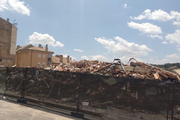 Teruel Existe solicita al Ayuntamiento incrementar las ayudas por el derrumbe de la calle San Francisco