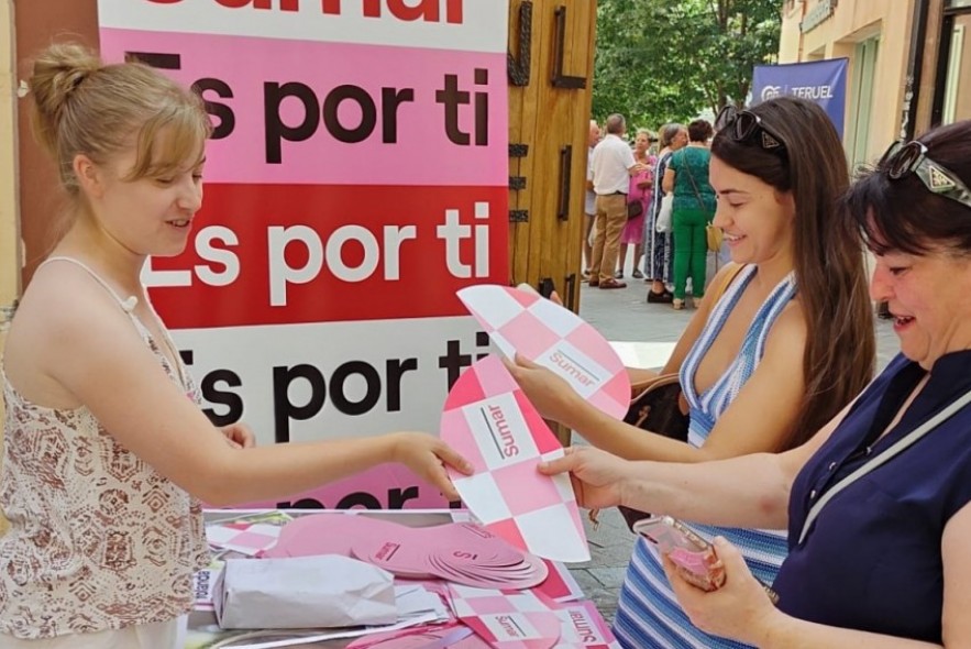 Sumar remarca que son los únicos con propuestas para mejorar la vida del ciudadano