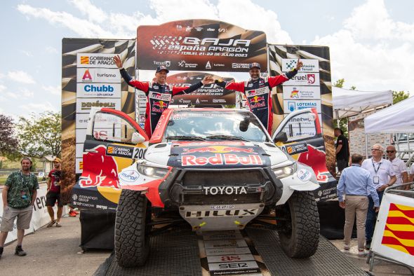 Al-Attiyah y Schareina revalidan su reinado en la Baja Aragón