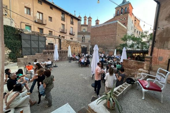 El Jardín de Cátale, un buen ejemplo de recuperación de solares en el Centro Histórico de Teruel