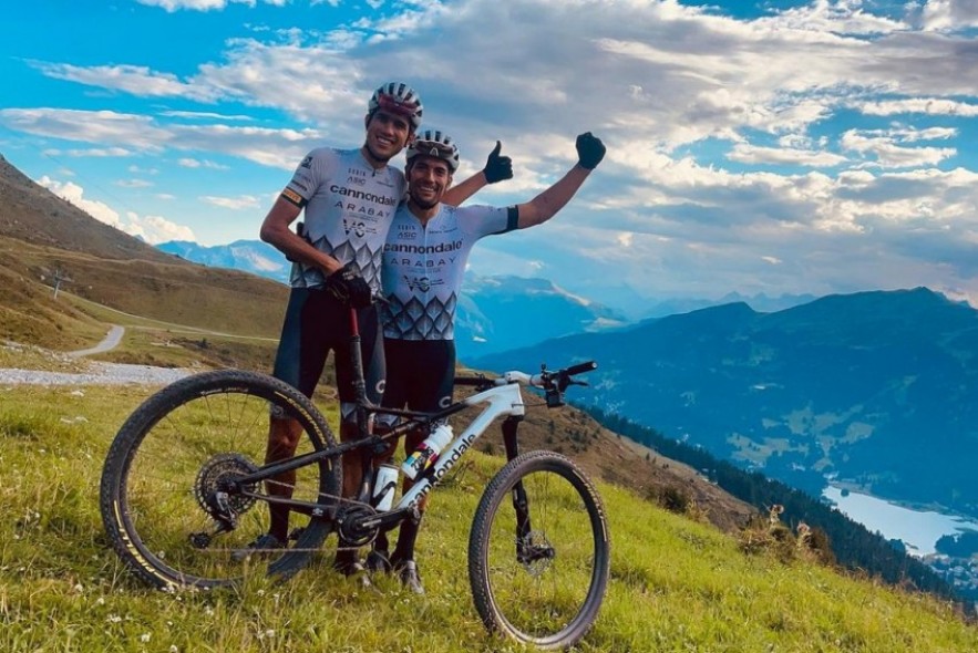 Roberto Bou, a la conquista de los Alpes suizos junto a Miguel Muñoz