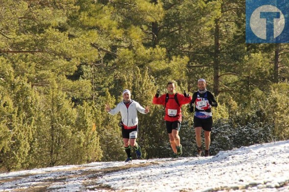 Javier Barea, tercero en el Trail de Nogueruelas