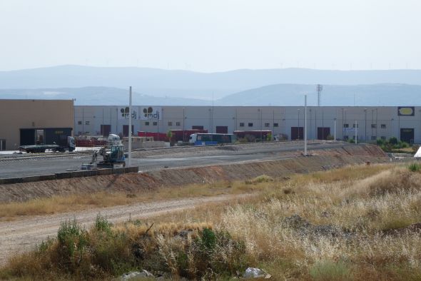 Las obras de la plataforma ferroviaria de Platea avanzan a buen ritmo