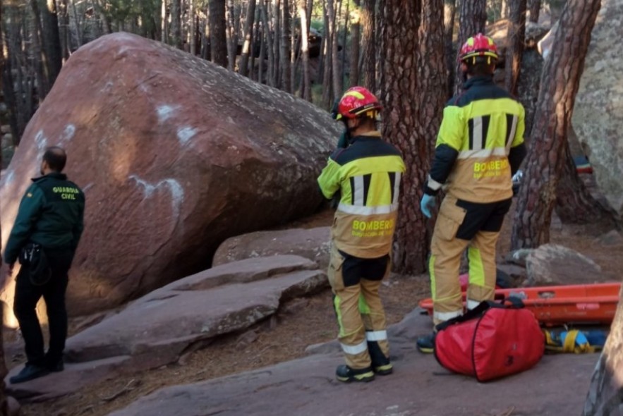 Muere un escalador por una cardiopatía en Albarracín