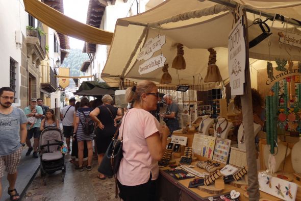 El Fin de Semana Medieval de Rubielos de Mora recupera el público de antes de la pandemia