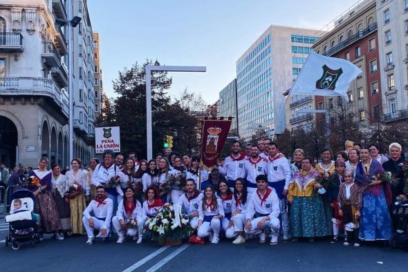 La Unión de Calamocha busca danzantes para llevar de nuevo el baile de San Roque a Zaragoza el 12 de octubre