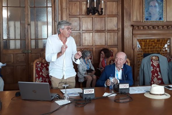 Antonio Jiménez, director de la Fundación Santa María de Albarracín, medalla al Mérito Turístico de Aragón