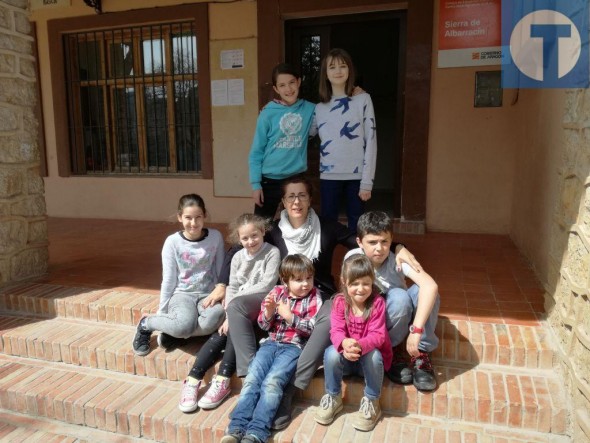Cristina Calomarde, profesora de Tramacastilla: “La mayoría de mis alumnos no han tenido otra maestra, eso es muy raro en la Sierra”