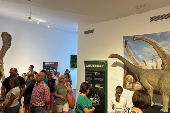 Los dinosaurios de Teruel se han echado a la mar y conquistado el mundo a través de exposiciones